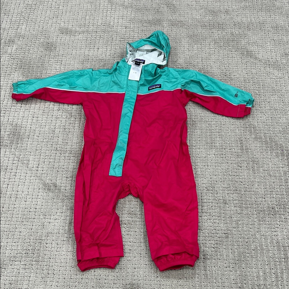 Patagonia Kids One Piece - Pink and Teal